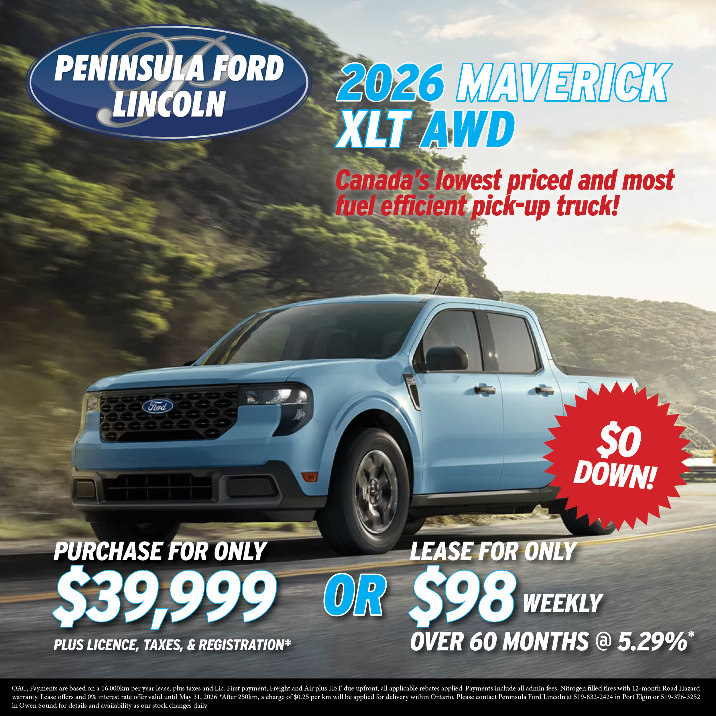 2026 Maverick XLT AWD