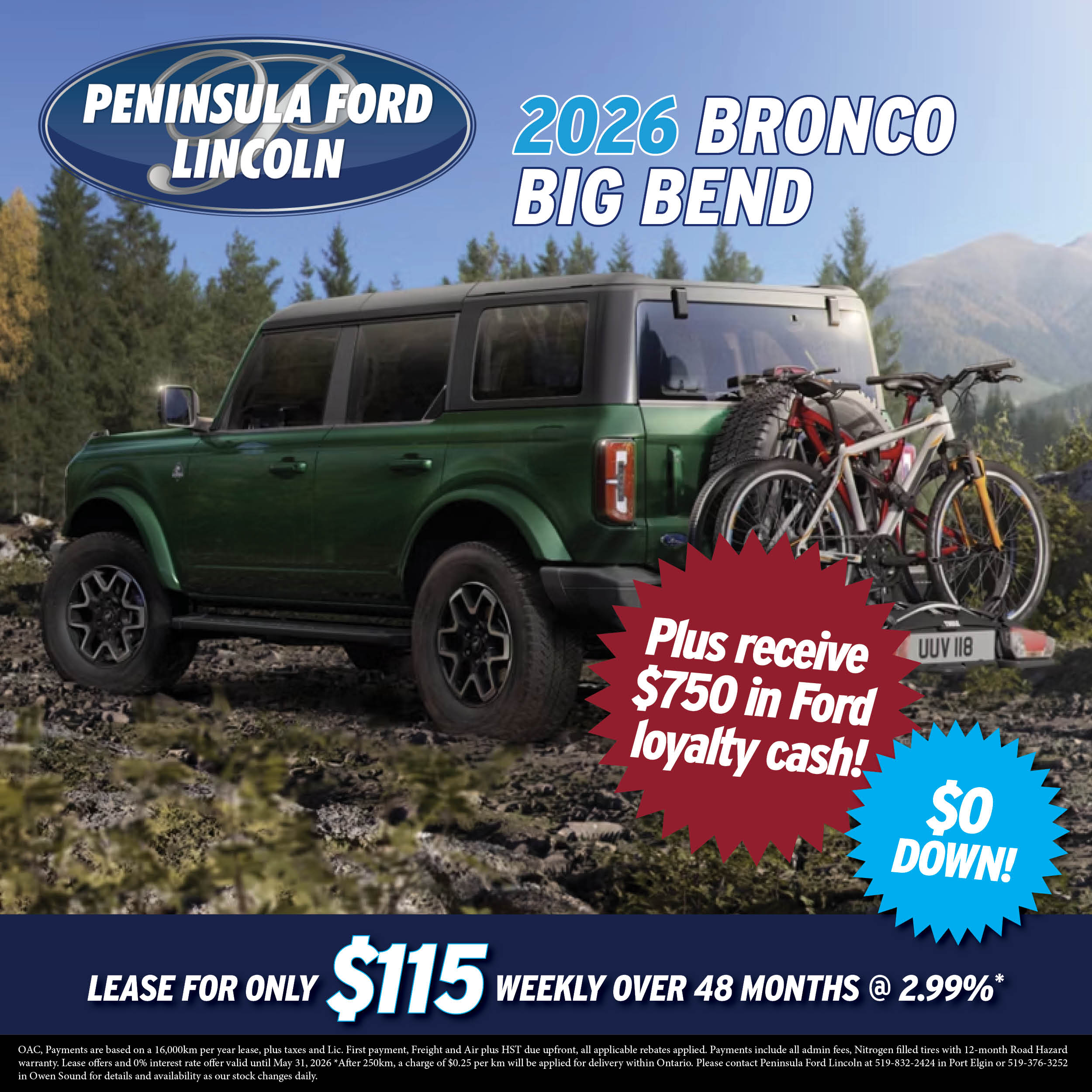 2026 Bronco Big Bend