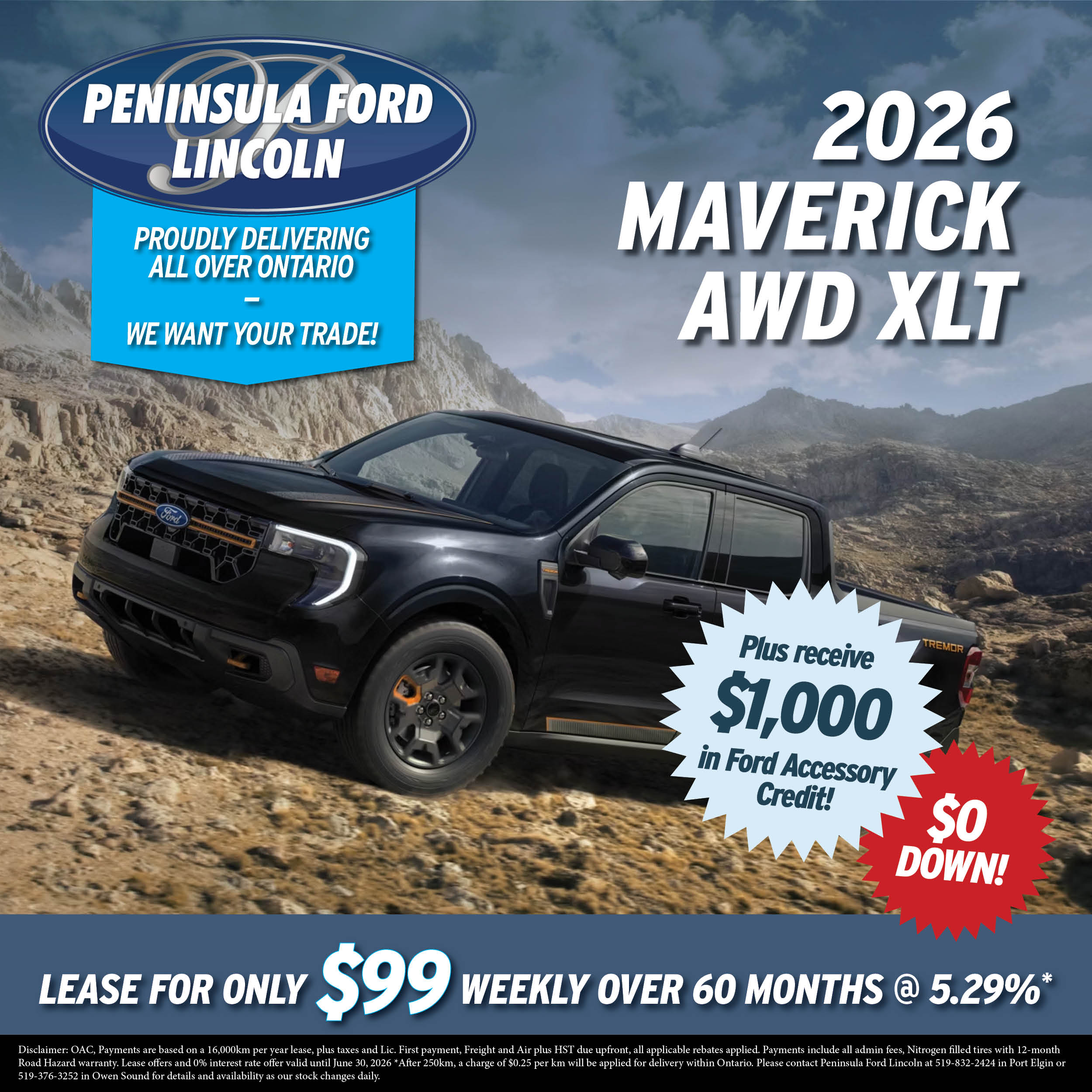 2026 Maverick XLT