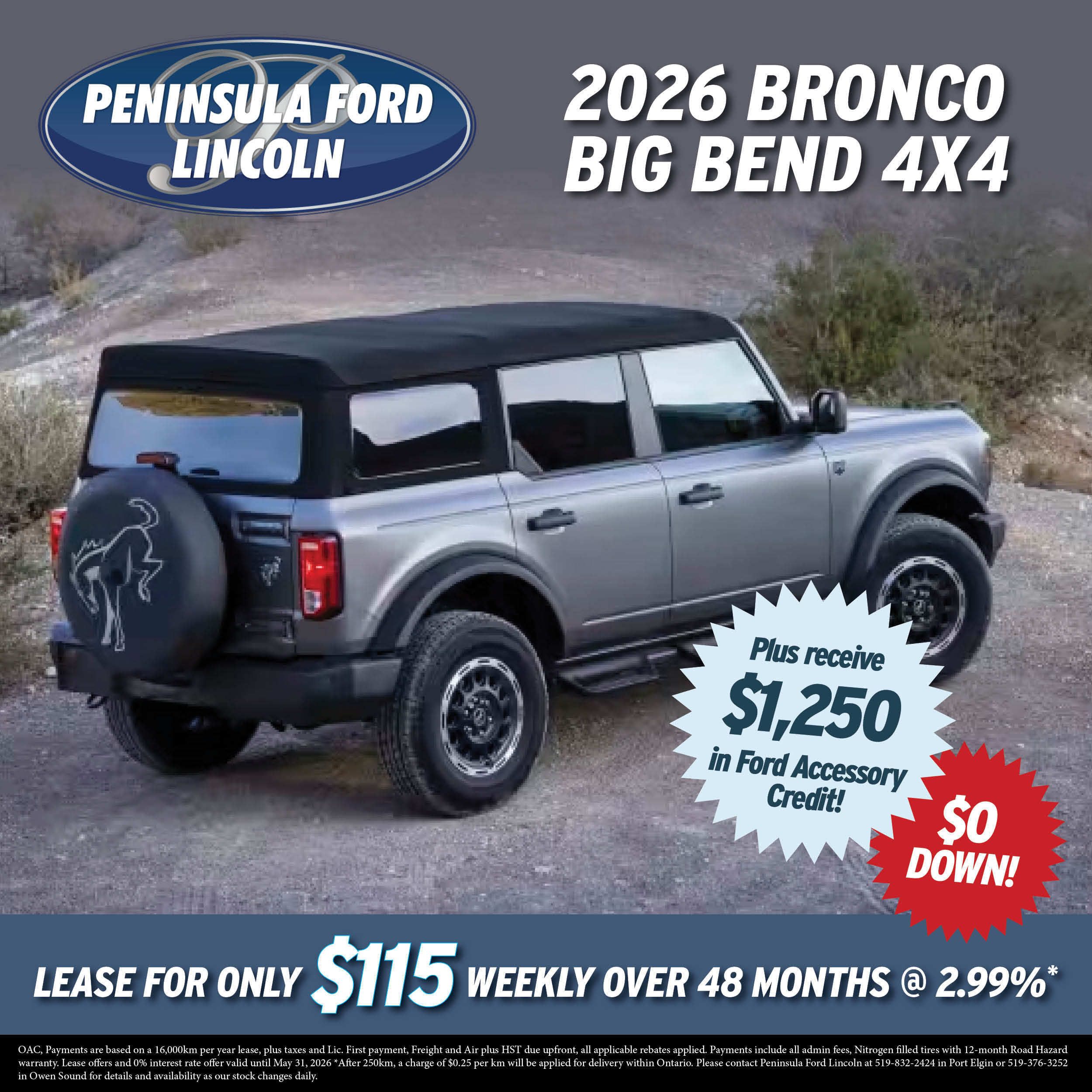 2026 Bronco Big Bend