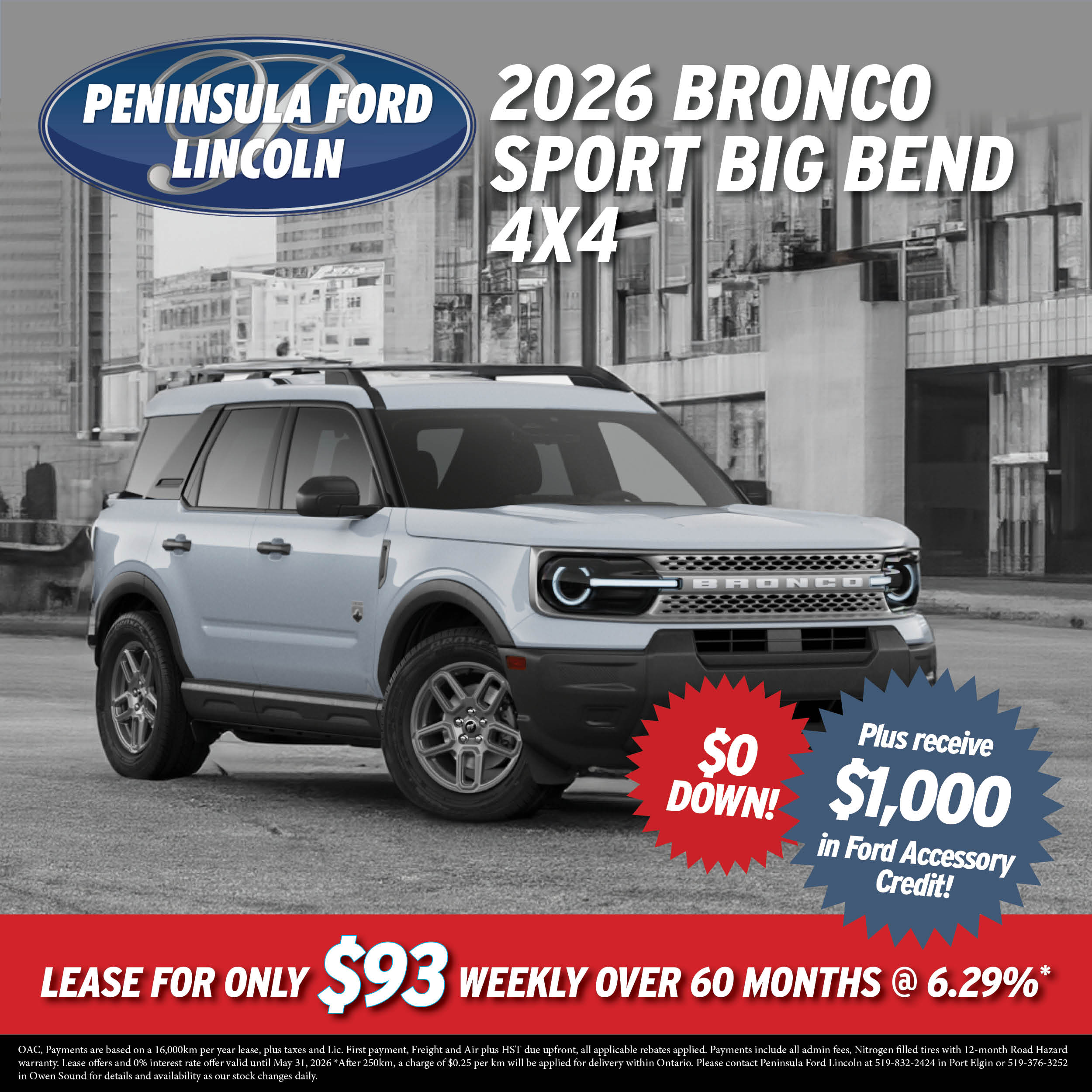 2026 Bronco Sport Big Bend