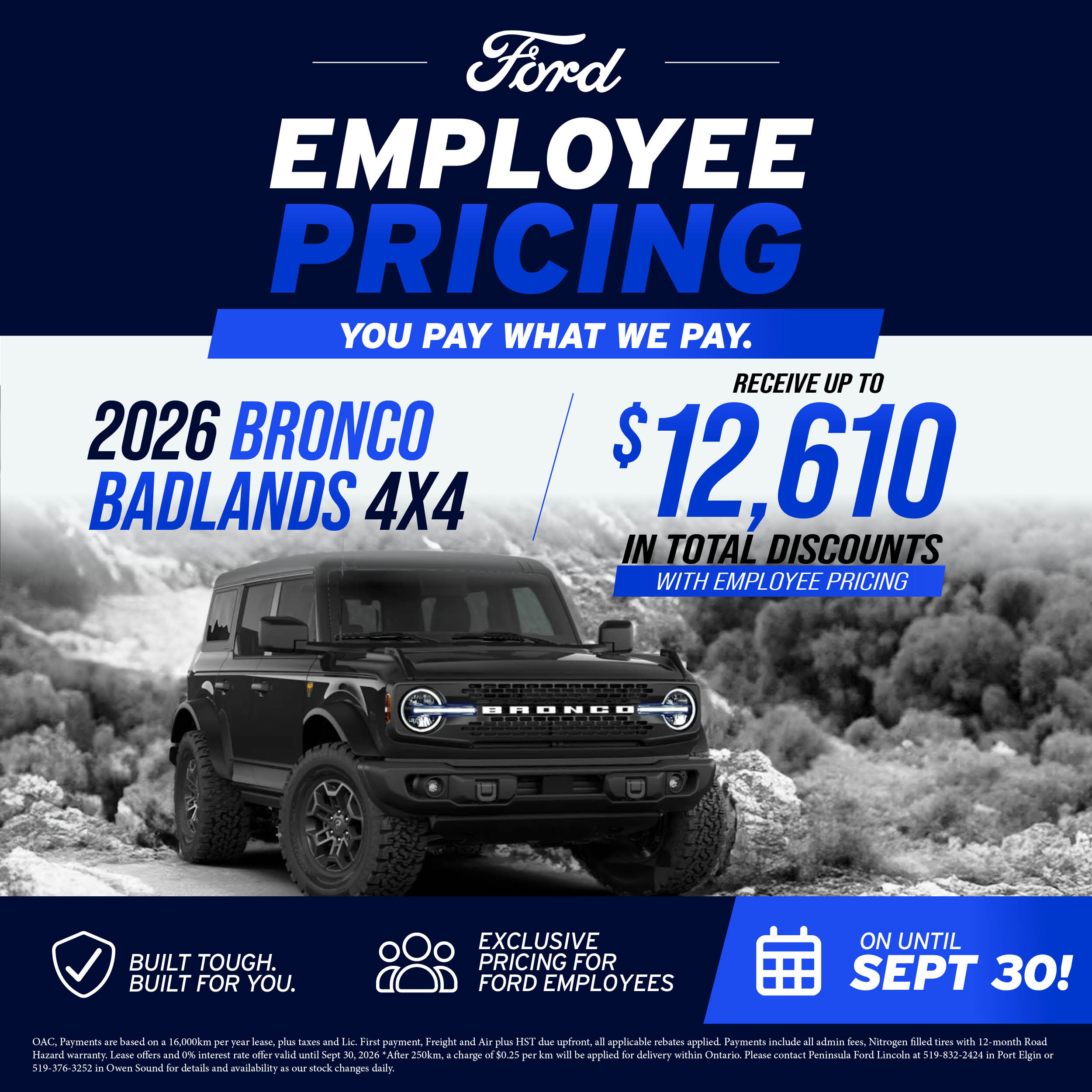 2026 Bronco Badlands