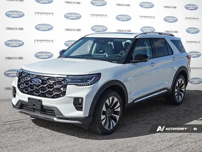 2026 Ford Explorer Platinum 4WD