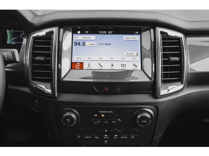 2019 Ford Ranger LARIAT 4WD SuperCrew 5' Box Interior Shot 2