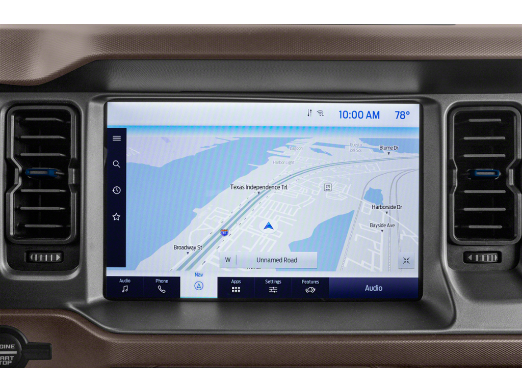 2023 ford bronco Interior