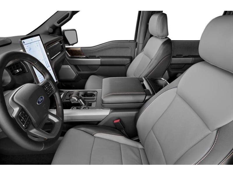 2022 Ford F-150 Lightning LARIAT 4WD SuperCrew 5.5' Box Interior Shot 4