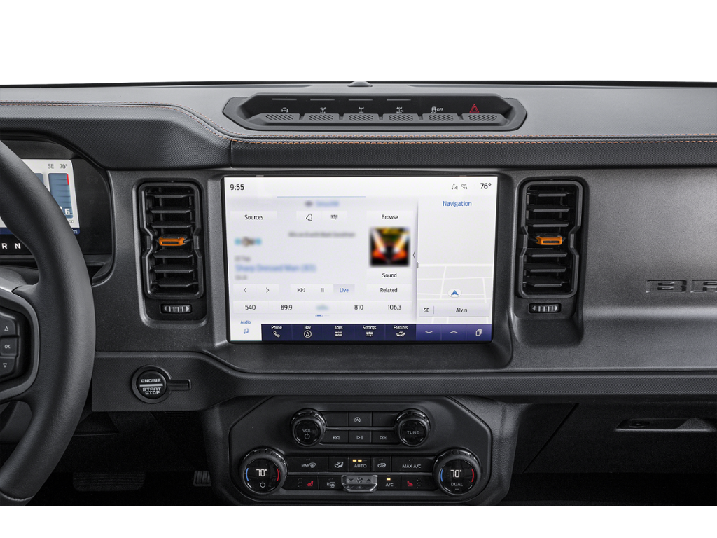 2026 ford bronco Interior