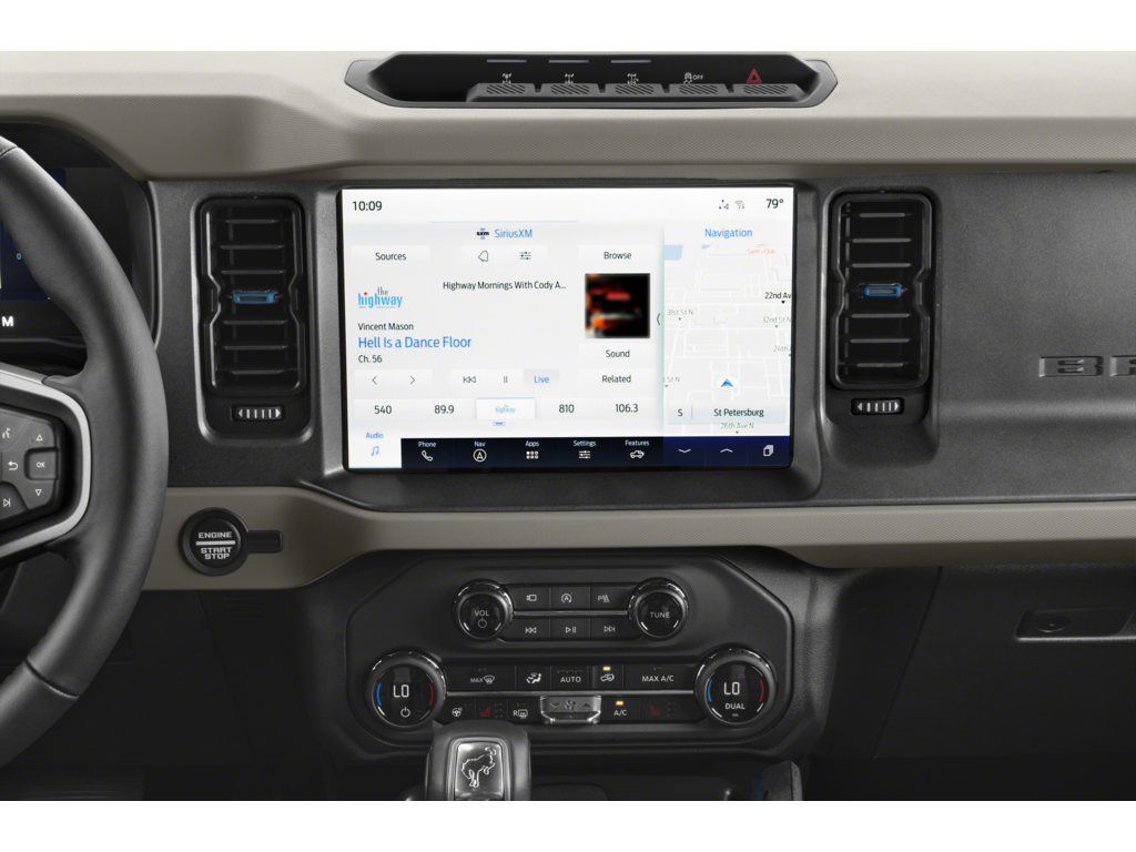 2024 Ford Bronco Interior