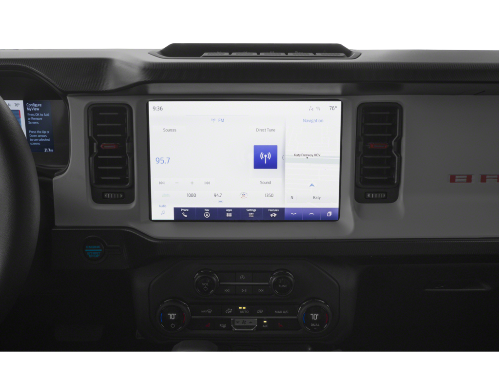 2024 Ford Bronco Interior