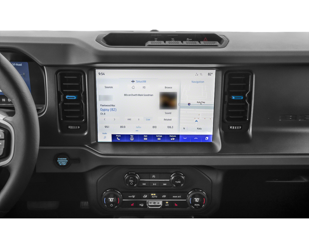 2024 Ford Bronco Interior