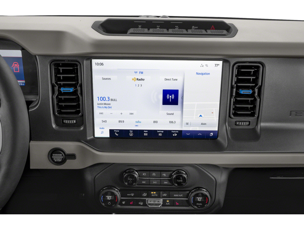 2024 Ford Bronco Interior