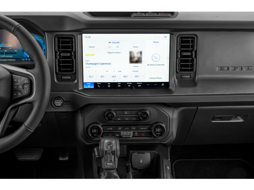 2026 ford bronco Interior