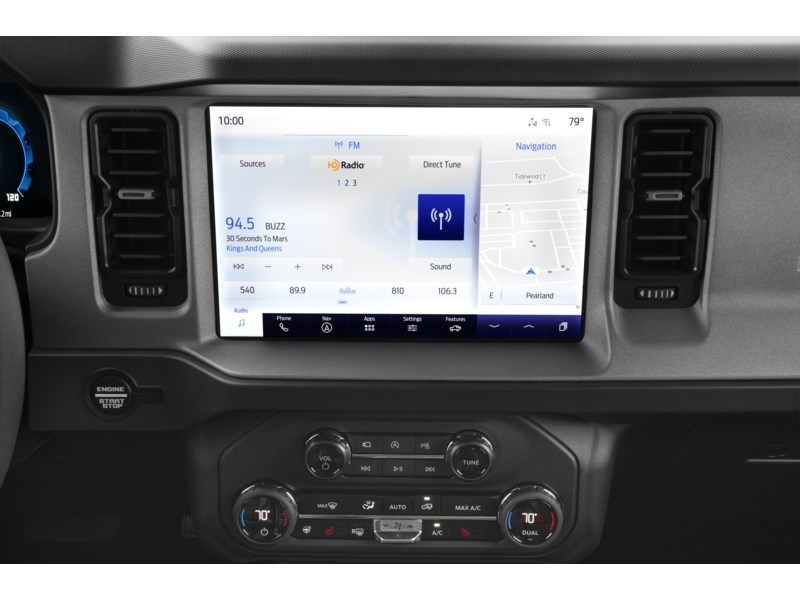 2026 Ford Bronco Outer Banks 4 Door 4x4 Interior Shot 2