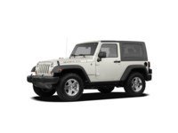 2010 Jeep Wrangler 4WD 2dr Sahara Stone White Clearcoat  Shot 10