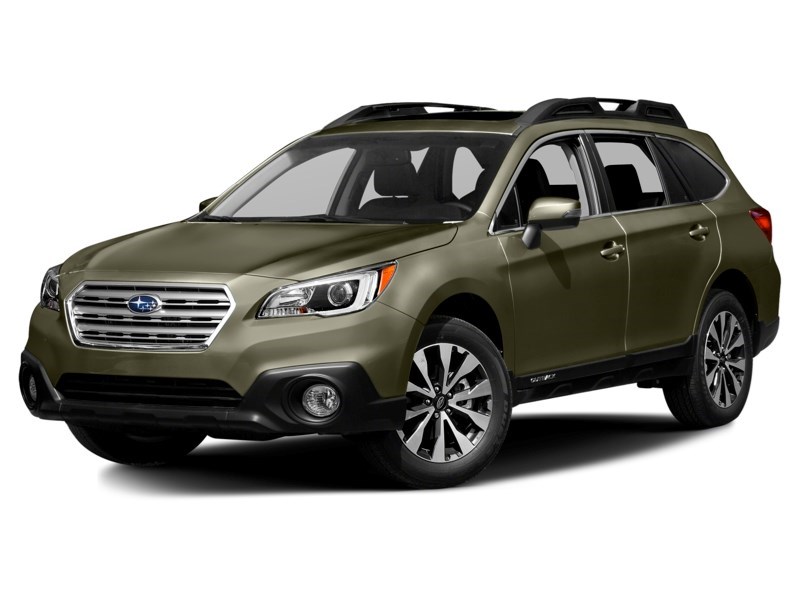 2015 Subaru Outback 5dr Wgn CVT 3.6R w/Limited & Tech Pkg Wilderness Green Metallic  Shot 34