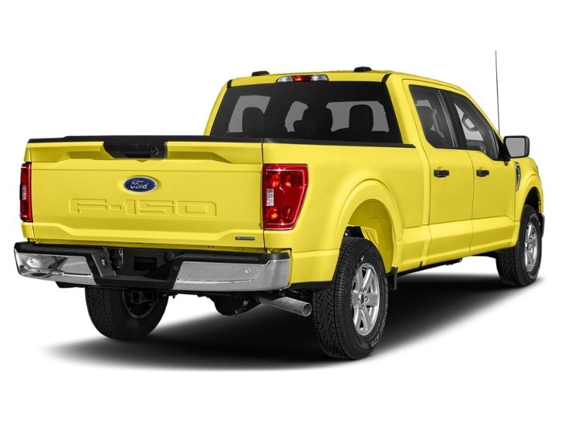 2023 Ford F-150 XLT 4WD SuperCrew 5.5' Box Yellow  Shot 12