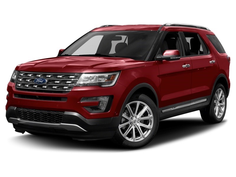 2016 Ford Explorer 4WD 4dr Limited Ruby Red Metallic Tinted Clearcoat  Shot 37