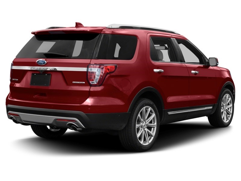2016 Ford Explorer 4WD 4dr Limited Ruby Red Metallic Tinted Clearcoat  Shot 42