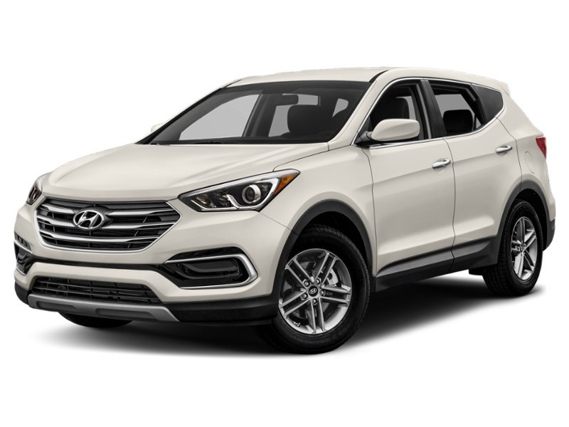 2018 Hyundai Santa Fe Sport 2.4L Luxury AWD Frost White  Shot 4