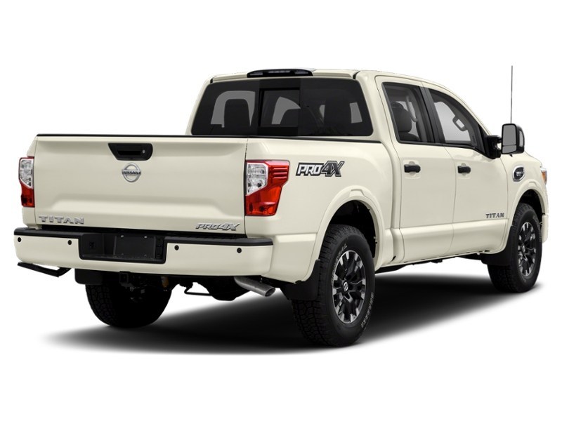 2018 Nissan Titan 4x4 Crew Cab PRO-4X Pearl White  Shot 6