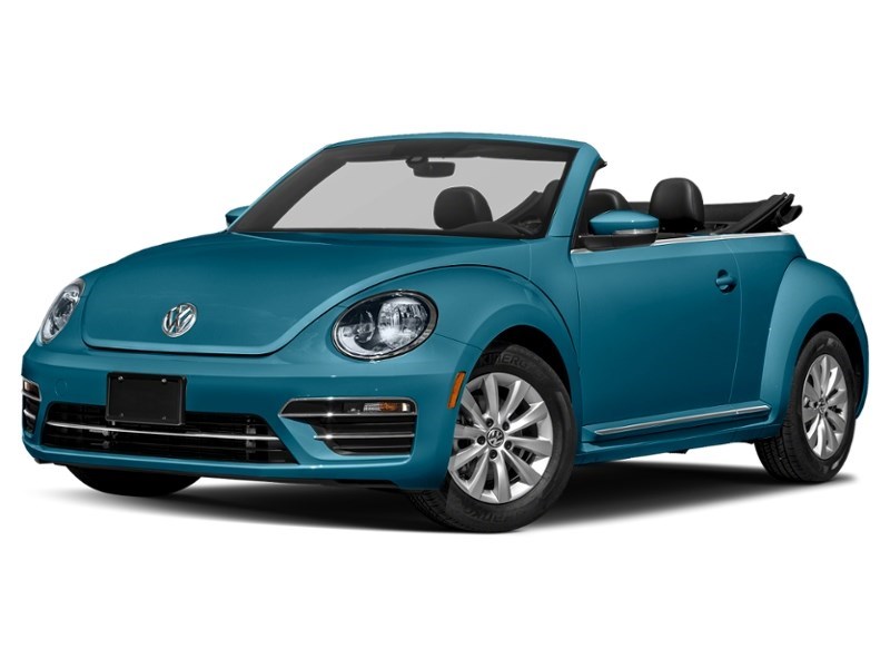 2018 Volkswagen Beetle Trendline Auto Silk Blue Metallic w/Black Roof  Shot 10