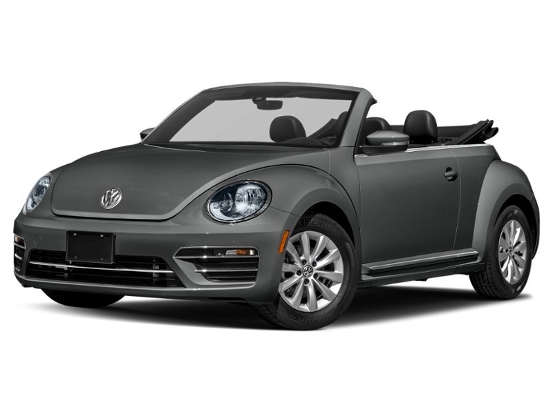 2018 Volkswagen Beetle Trendline Auto Platinum Grey Metallic w/Black Roof  Shot 19