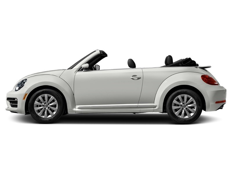 2018 Volkswagen Beetle Trendline Auto Pure White w/Black Roof  Shot 5