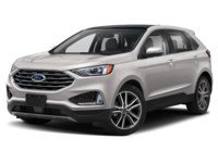 2019 Ford Edge SEL AWD White Platinum Metallic Tri-Coat  Shot 1