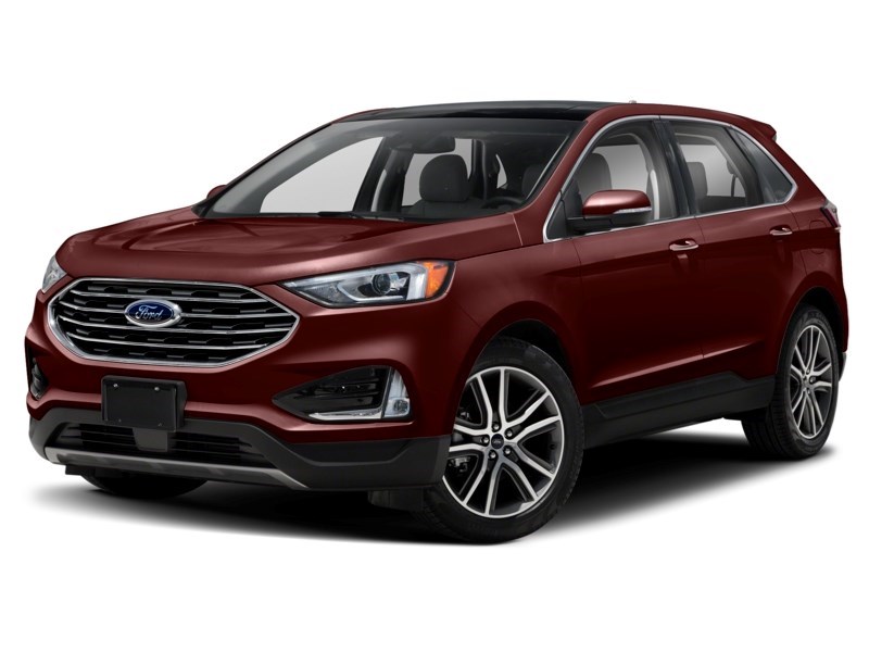 2019 Ford Edge SEL AWD Burgundy Velvet Metallic Tinted Clearcoat  Shot 34