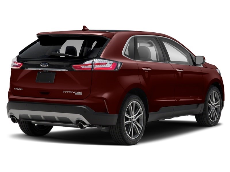 2020 Ford Edge SEL AWD Burgundy Velvet Metallic Tinted Clearcoat  Shot 3