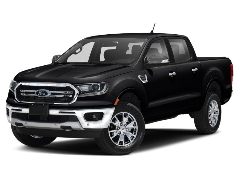 2019 Ford Ranger LARIAT 4WD SuperCrew 5' Box Shadow Black  Shot 1
