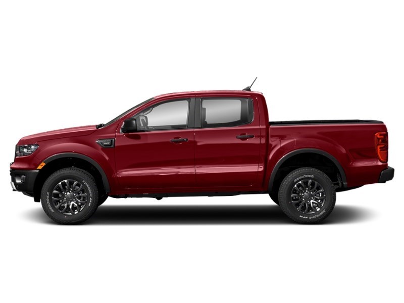 2021 Ford Ranger XLT 4WD SuperCrew 5' Box Rapid Red Metallic Tinted Clearcoat  Shot 3