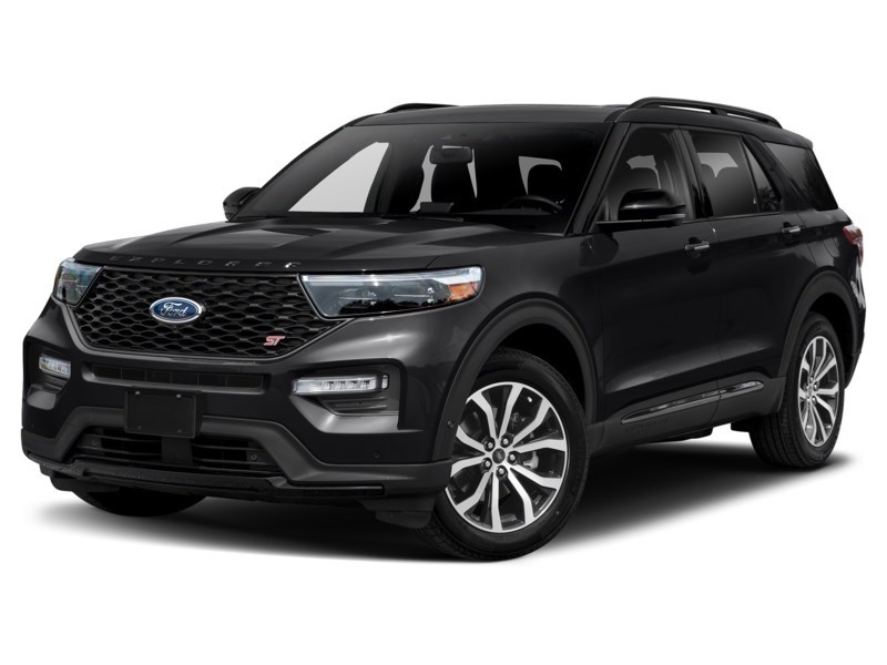 2020 Ford Explorer ST 4WD Agate Black Metallic  Shot 1