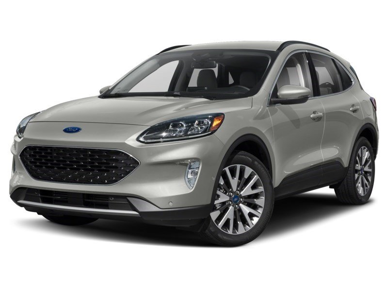 2022 Ford Escape Titanium Hybrid AWD Iconic Silver Metallic  Shot 4