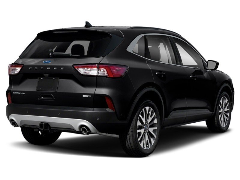2021 Ford Escape Titanium Hybrid AWD Agate Black Metallic  Shot 2