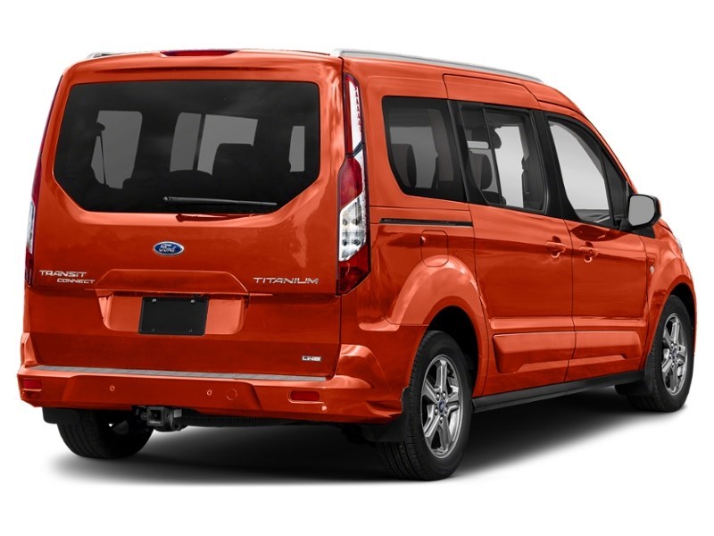 2022 Ford Transit Connect Wagon Titanium w/Dual Sliding Doors Sedona Orange Metallic  Shot 6
