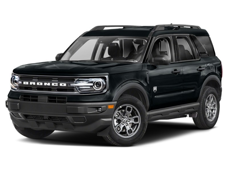 2021 Ford Bronco Sport Big Bend 4x4 Shadow Black  Shot 4