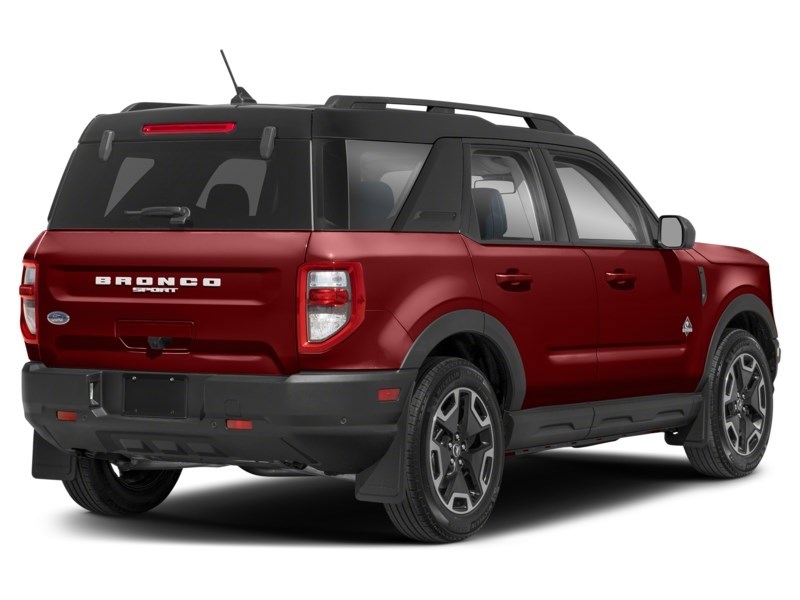 2022 Ford Bronco Sport Outer Banks 4x4 Hot Pepper Red Tinted Clearcoat  Shot 9