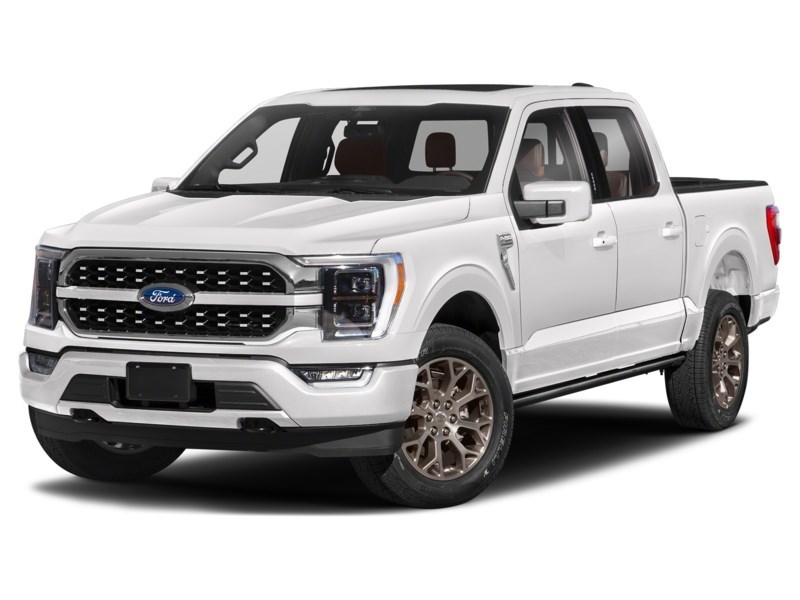 2021 Ford F-150 King Ranch 4WD SuperCrew 5.5' Box Star White Metallic Tri-Coat  Shot 1