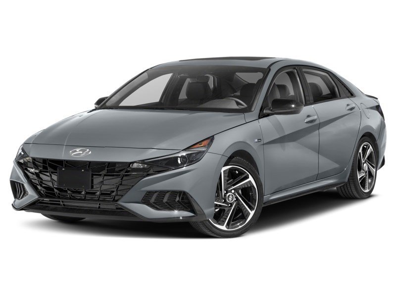 2021 Hyundai Elantra N Line DCT Amazon Grey  Shot 7