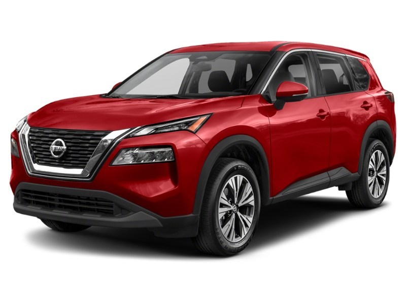 2023 Nissan Rogue AWD SV Moonroof Scarlet Ember Pearl Metallic  Shot 9