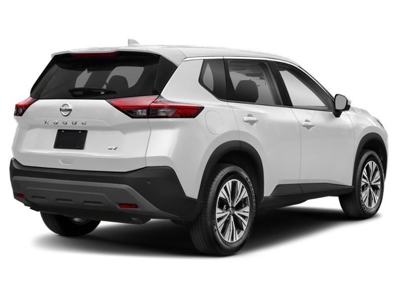 2023 Nissan Rogue AWD SV Moonroof Glacier White  Shot 38