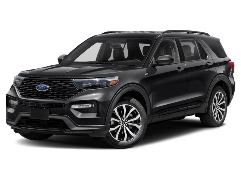 2022 Ford Explorer ST-Line 4WD Agate Black Metallic  Shot 4