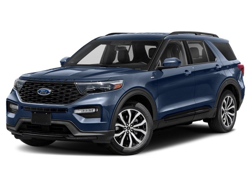 2022 Ford Explorer ST-Line 4WD Stone Blue Metallic  Shot 19