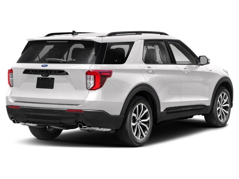 2022 Ford Explorer ST-Line 4WD Star White Metallic Tri-Coat  Shot 12