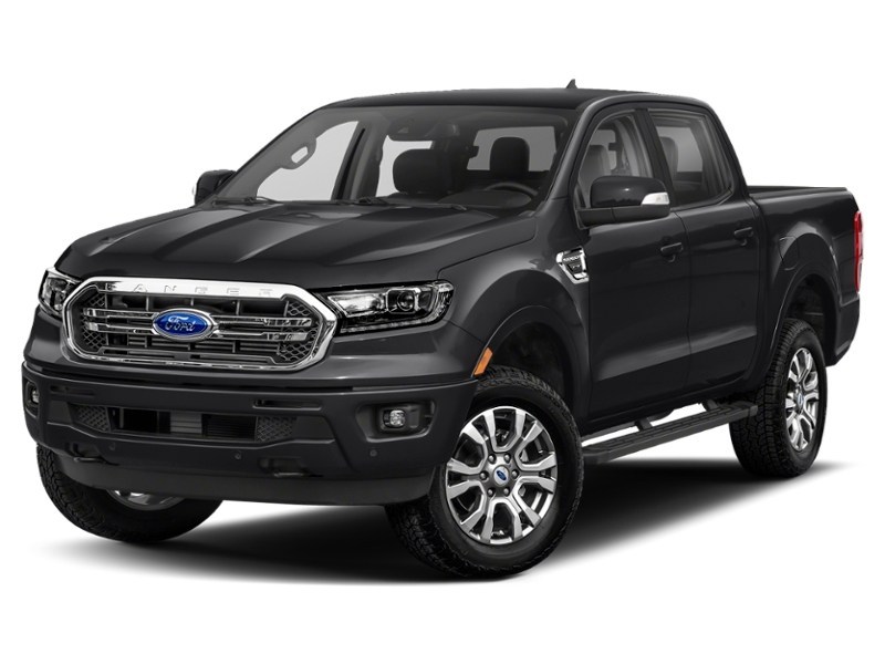 2022 Ford Ranger LARIAT 4WD SuperCrew 5' Box Shadow Black  Shot 4