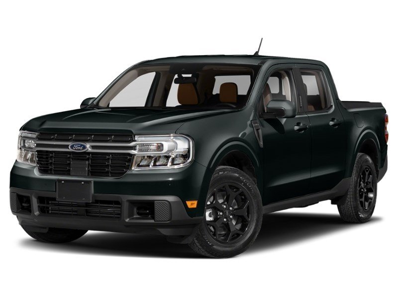 2024 Ford Maverick LARIAT AWD SuperCrew Shadow Black  Shot 4