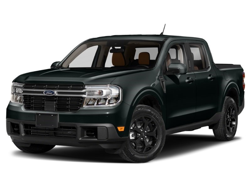 2024 Ford Maverick LARIAT Advanced AWD SuperCrew Shadow Black  Shot 1