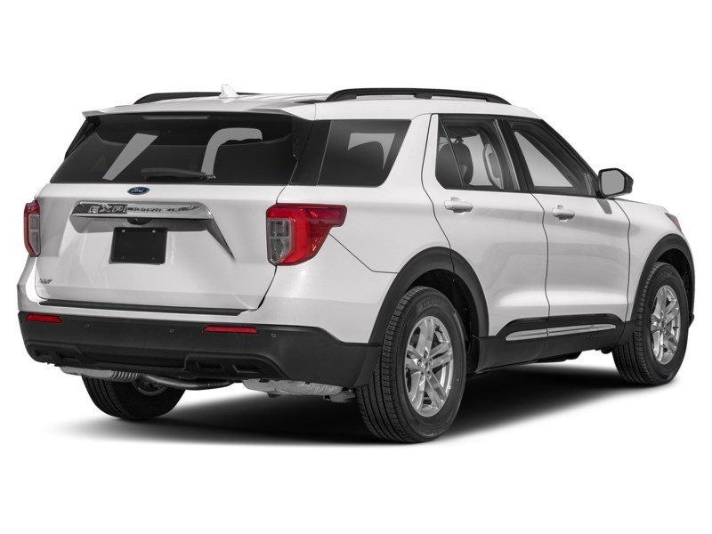 2023 Ford Explorer XLT 4WD Star White Metallic Tri-Coat  Shot 6