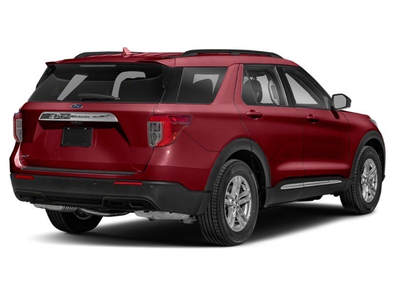 2023 Ford Explorer XLT 4WD Rapid Red Metallic Tinted Clearcoat  Shot 30